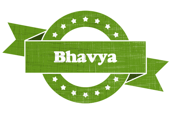 Bhavya natural logo