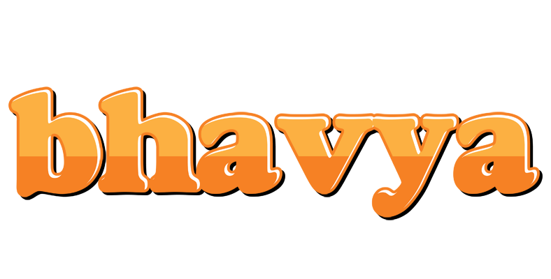 Bhavya orange logo