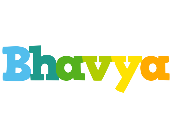 Bhavya rainbows logo