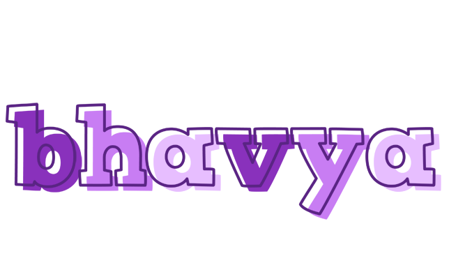 Bhavya sensual logo