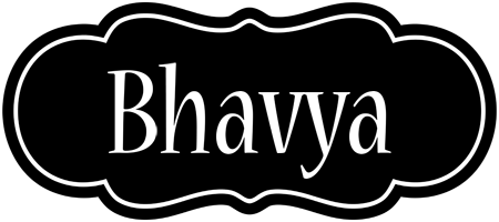 Bhavya welcome logo