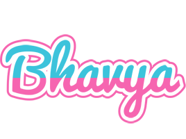 Bhavya woman logo