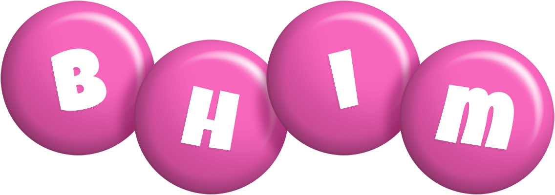 Bhim candy-pink logo