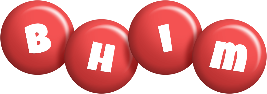Bhim candy-red logo
