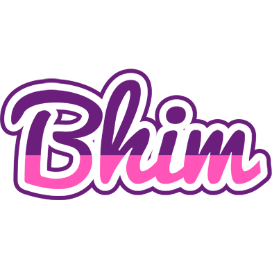 Bhim cheerful logo