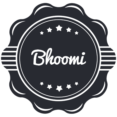 Bhoomi badge logo