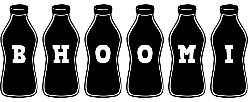 Bhoomi bottle logo