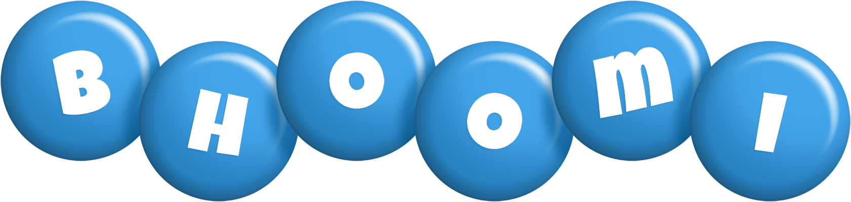 Bhoomi candy-blue logo