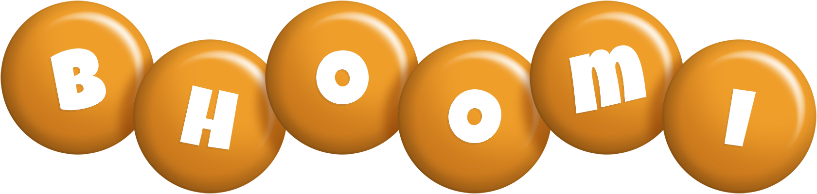Bhoomi candy-orange logo