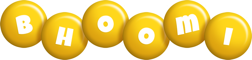 Bhoomi candy-yellow logo