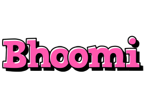 Bhoomi girlish logo