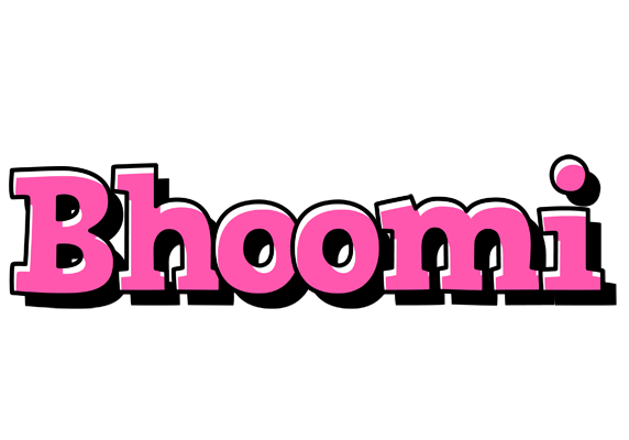 Bhoomi girlish logo
