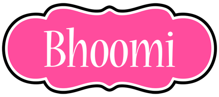 Bhoomi invitation logo
