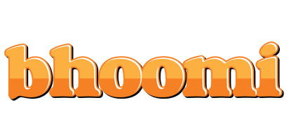 Bhoomi orange logo