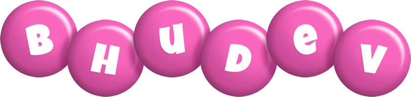 Bhudev candy-pink logo