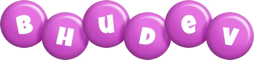 Bhudev candy-purple logo