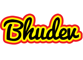 Bhudev flaming logo