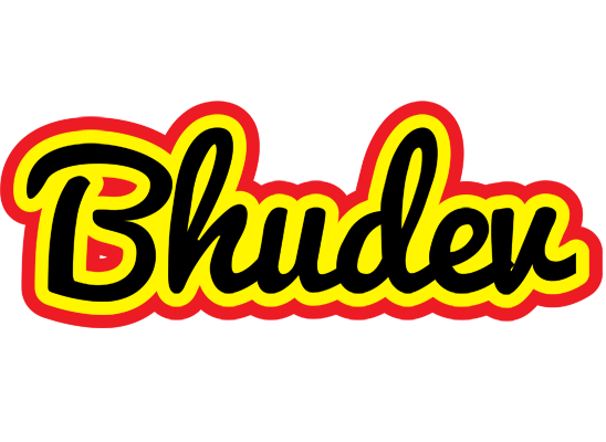 Bhudev flaming logo