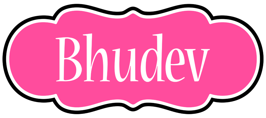 Bhudev invitation logo