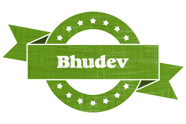 Bhudev natural logo