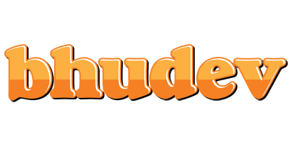 Bhudev orange logo