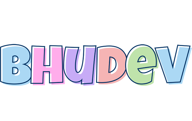 Bhudev pastel logo