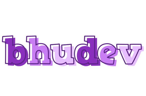 Bhudev sensual logo
