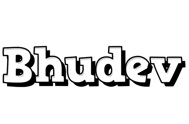 Bhudev snowing logo