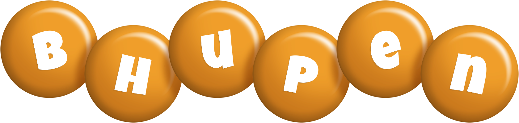 Bhupen candy-orange logo