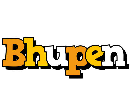 Bhupen cartoon logo