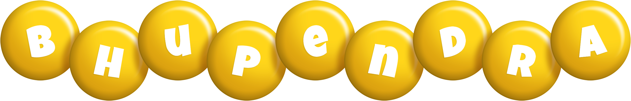 Bhupendra candy-yellow logo