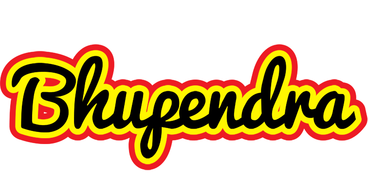 Bhupendra flaming logo