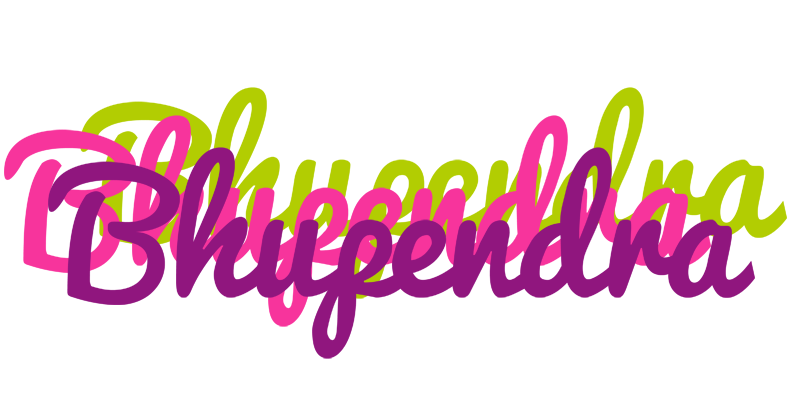 Bhupendra flowers logo