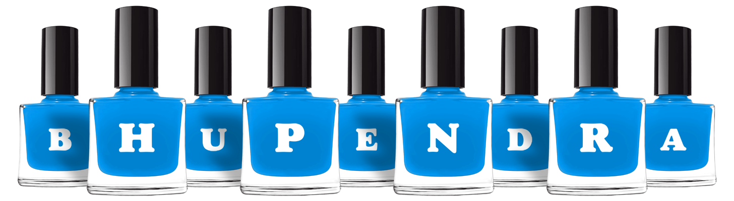 Bhupendra glossy logo