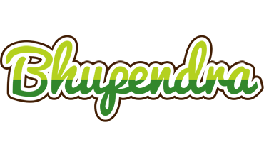 Bhupendra golfing logo