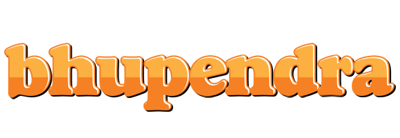 Bhupendra orange logo