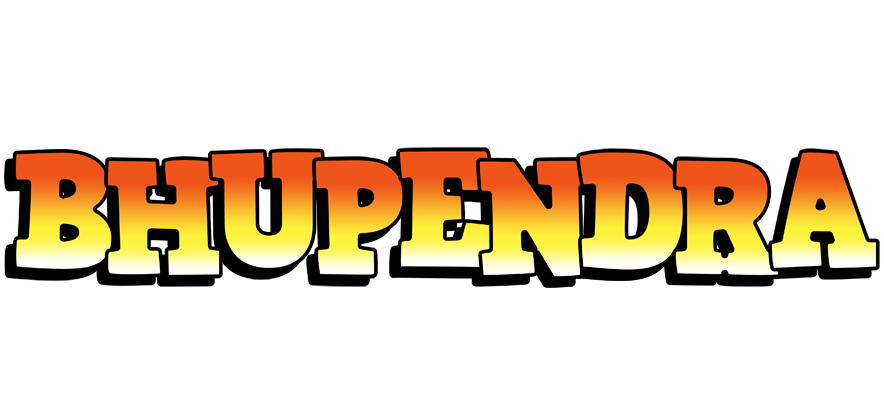 Bhupendra sunset logo