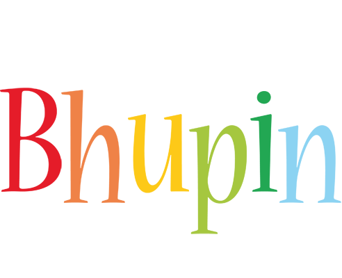 Bhupin birthday logo
