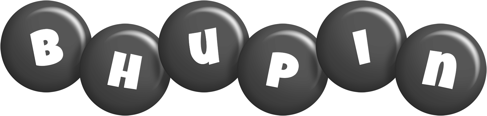 Bhupin candy-black logo