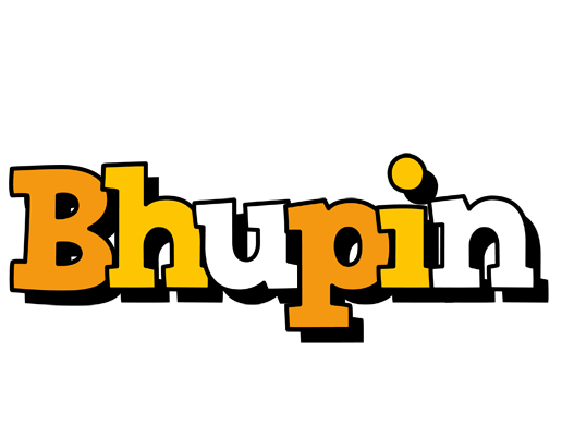 Bhupin cartoon logo