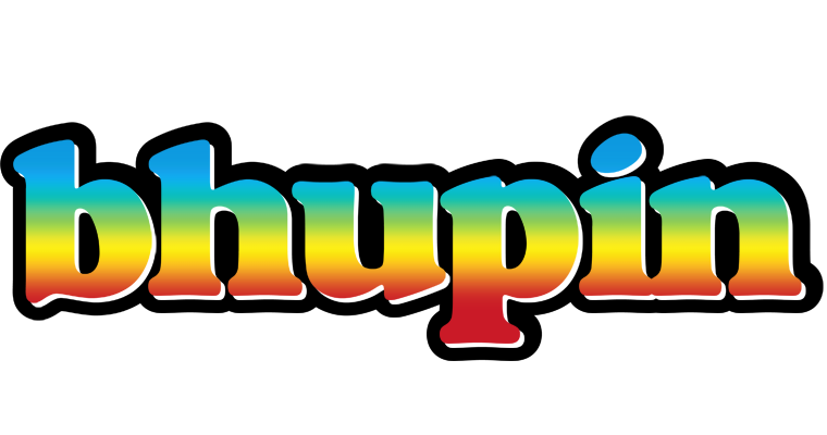Bhupin color logo
