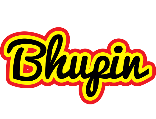 Bhupin flaming logo