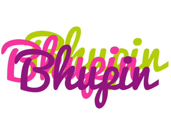 Bhupin flowers logo