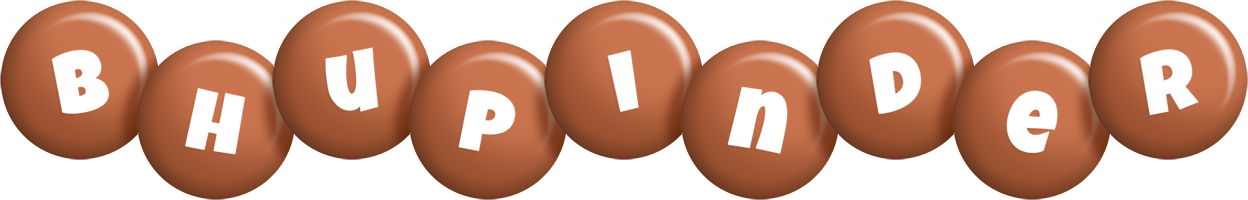 Bhupinder candy-brown logo