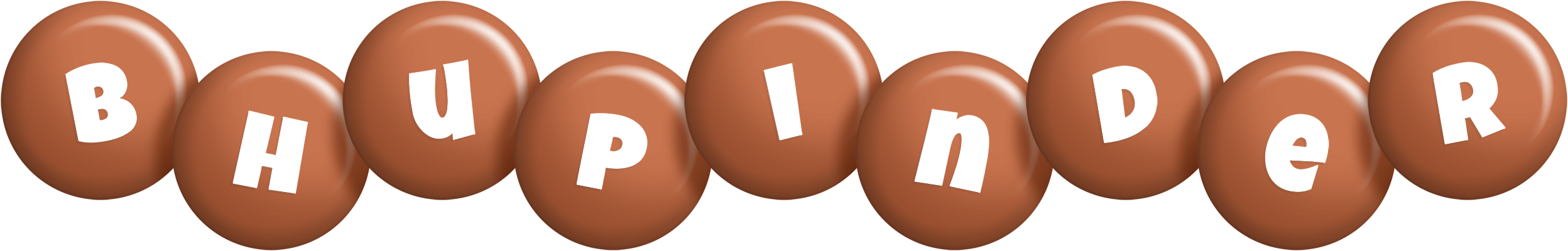 Bhupinder candy-brown logo