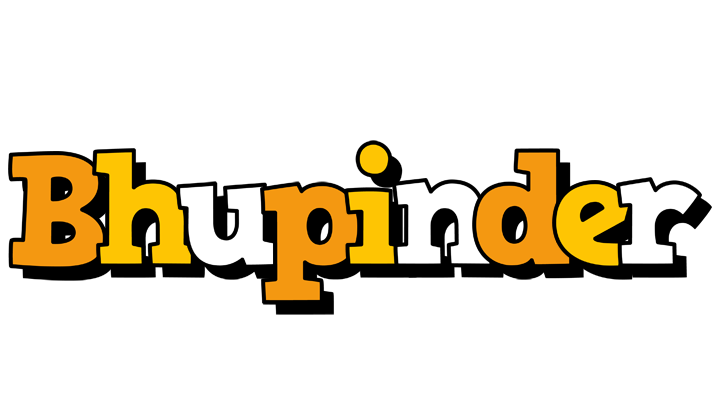 Bhupinder cartoon logo