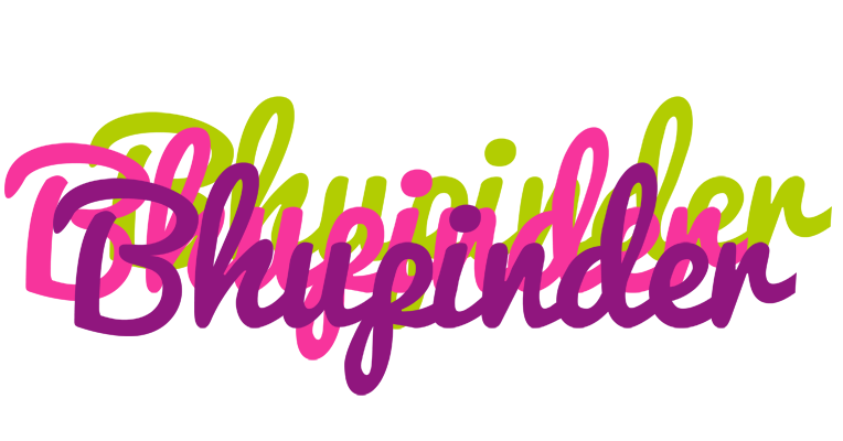 Bhupinder flowers logo