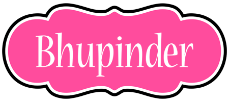 Bhupinder invitation logo