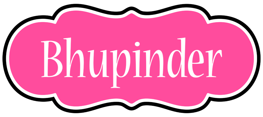 Bhupinder invitation logo