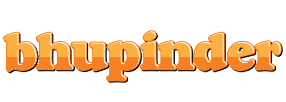 Bhupinder orange logo